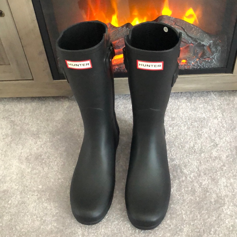 Hunter boots size 8